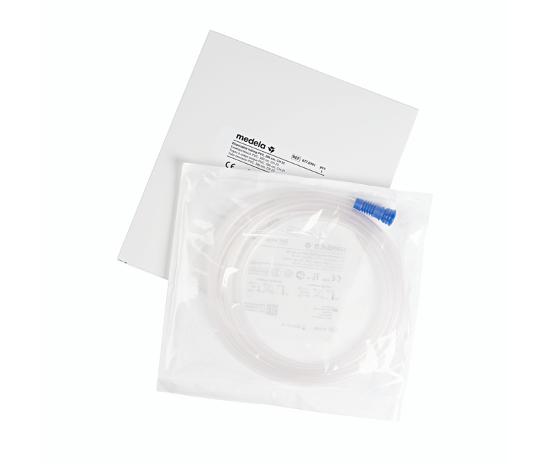 Additional Connector and Tubing for use with the Medela professional vacuum system.