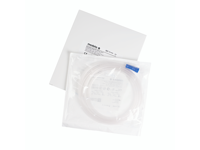 Conector y tubo adicionales para utilizar con el sistema de aspiración profesional Medela.