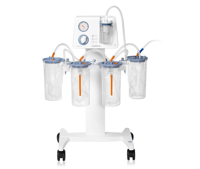 Medela Dominant Flex mit seriellem Anschluss Vorderansicht