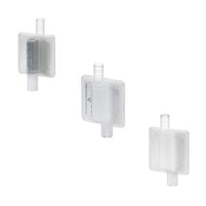 Three optional Medela Virus/Bacteria suction filters for use with Medela healthcare devices.