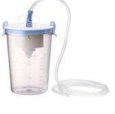 A Reusable Set from Medela, includes a PSU suction jar, plastic clamp holder and disposable tube, available in sizes 1, 2, 3 and 5 liters.