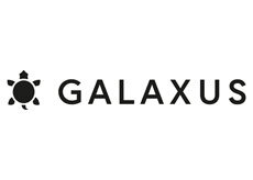 The company logo for &quot;GALAXUS&quot; in Switzerland.
