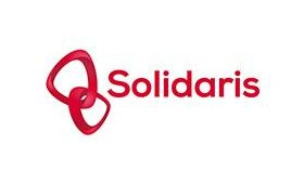 Het bedrijfslogo voor “Solidaris” in België.