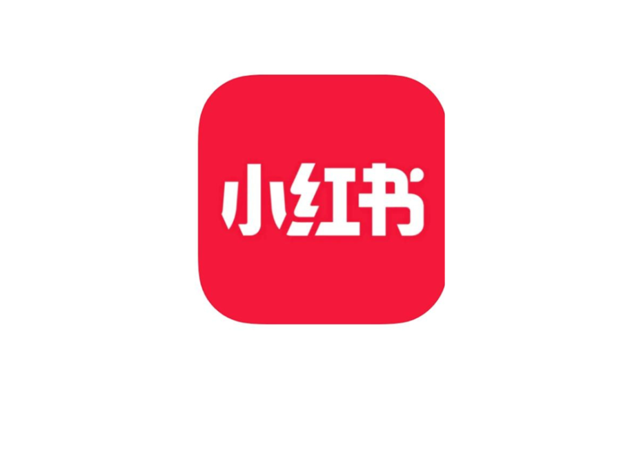 The company logo of Xiaohongshu, a Medela retailer in Shanghai, China.