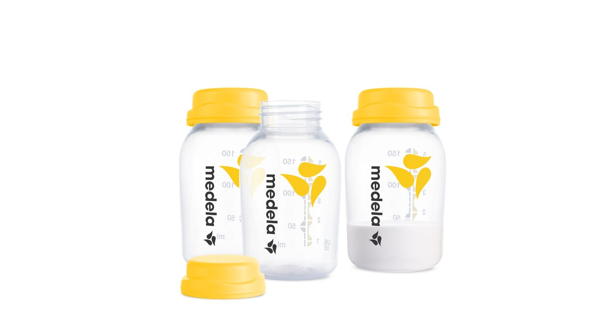 Medela 電動搾乳機【未使用　母乳ボトル3個付き】 Medela(メデラ) 母乳ボトル 150ml 3本セット そのまま冷凍・冷蔵 搾乳