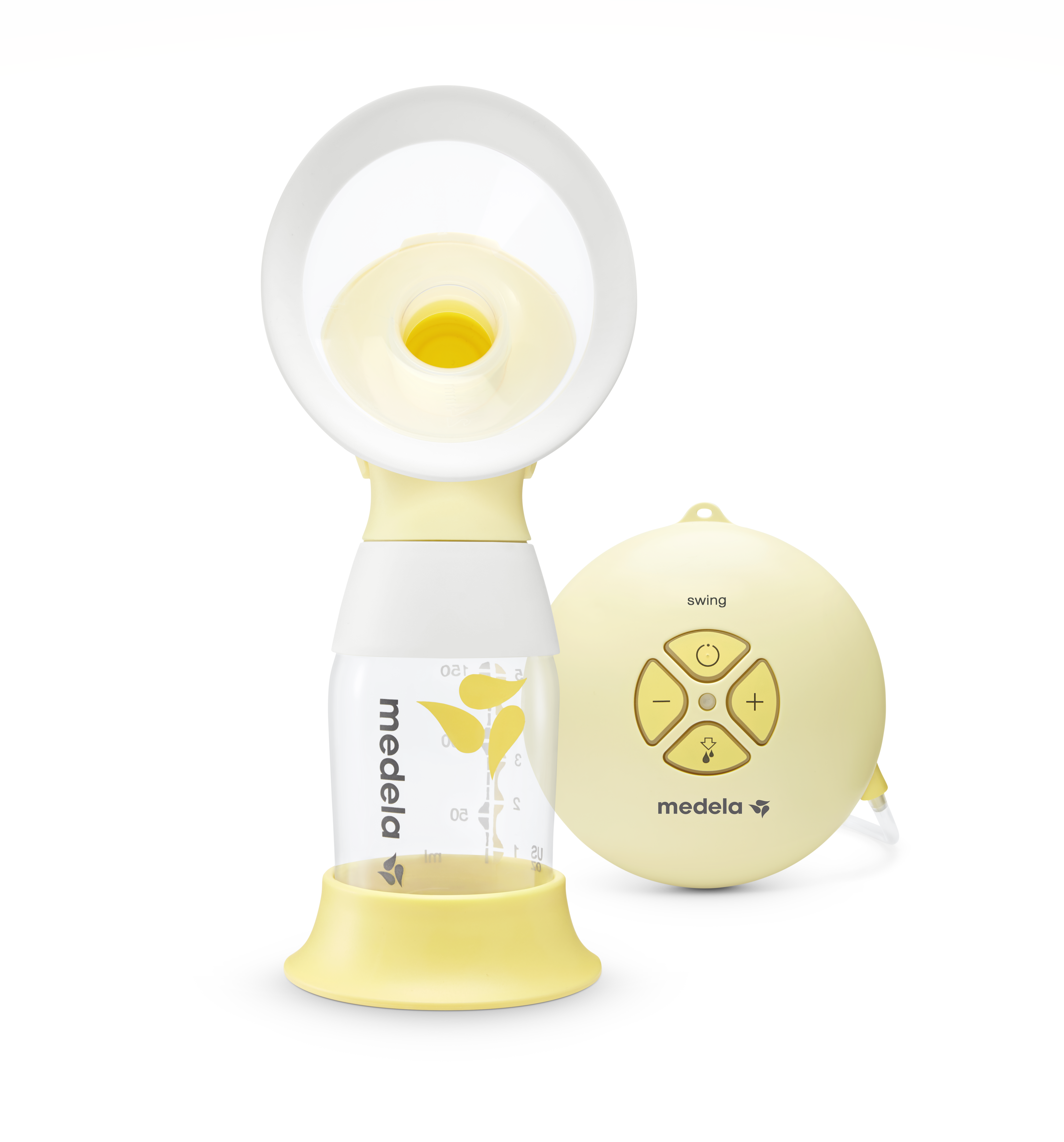 A classic single pumping solution, the Medela Swing Flex™ Two-phase electric breast pump.