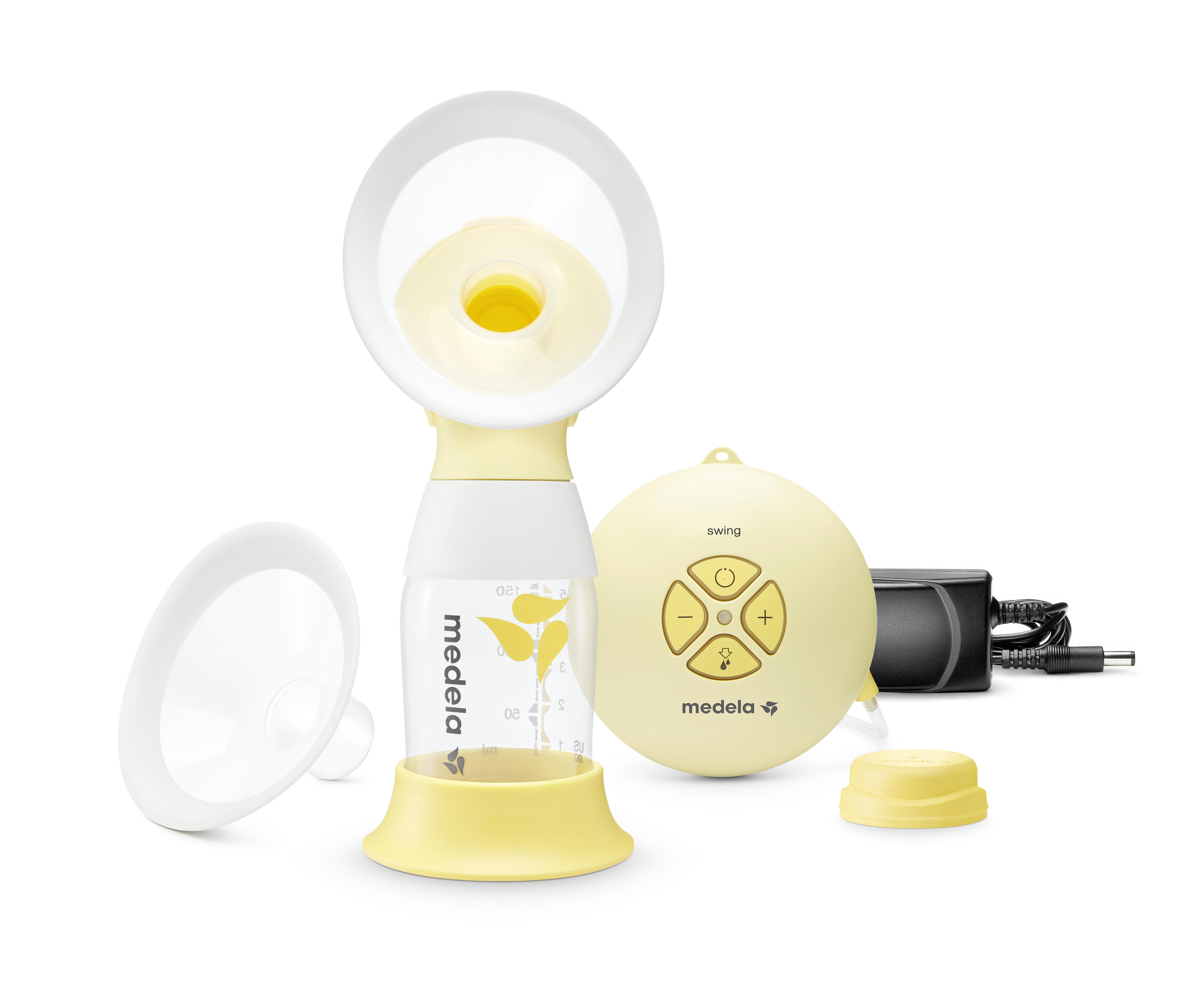 The Medela Swing Flex™ Two-phase electric breast pump.