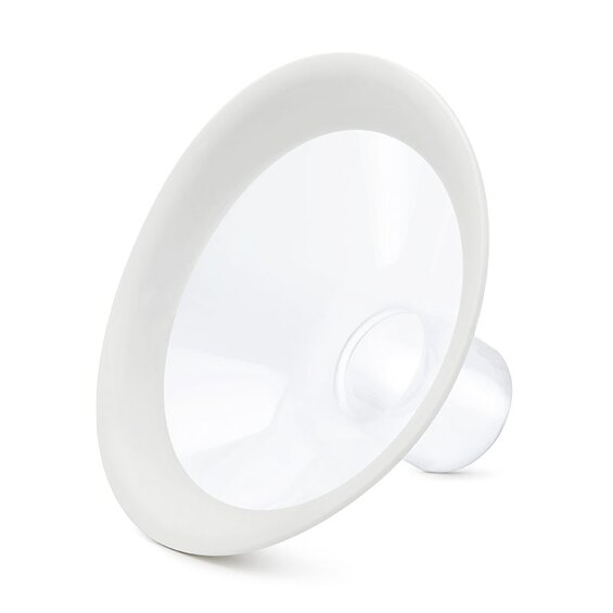 Front view eines Medela PersonalFit Flex™ Brusthaube.