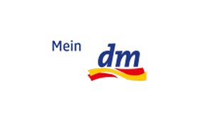 Das Firmenlogo von My „dm.de“, einem Medela-Händler in Deutschland.