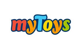 Das Firmenlogo von „mytoysde.com“, einem Medela-Partner in Deutschland.
