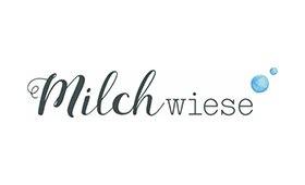 Das Firmenlogo von „milchwiese.de“, einem Medela-Händler in Deutschland.
