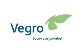 Het bedrijfslogo van “Vegro” in Nederland.